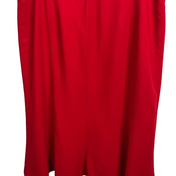 Night Studio Plus 22W Red 3 Pc Skirt Suit Set Blazer Tank Mother of Bride Church - Picture 5 of 16